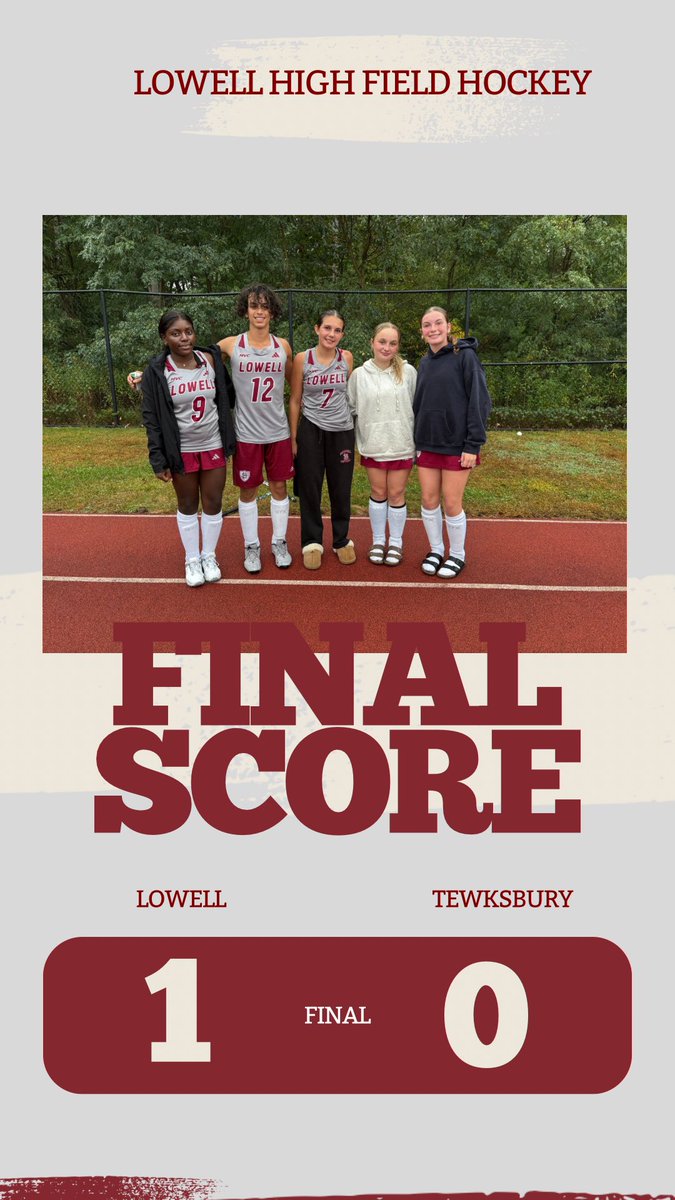 Lowell High Field Hockey tweet media
