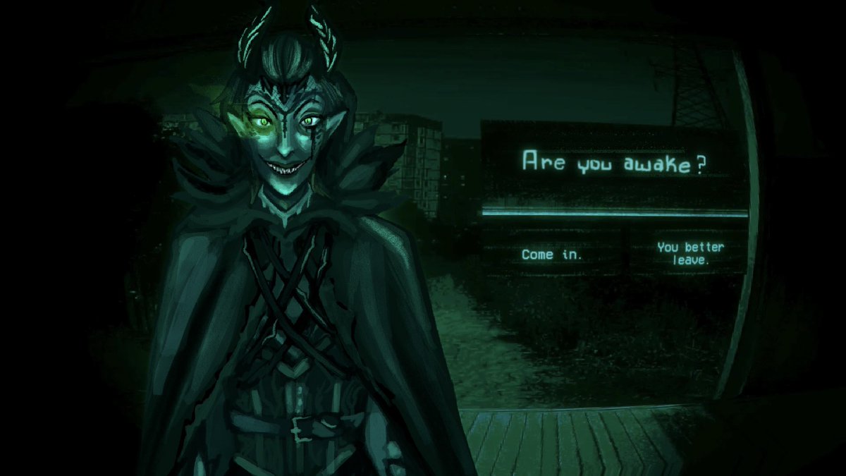 Knock knock
Quick TWST x No, I’m not a human sketch :3