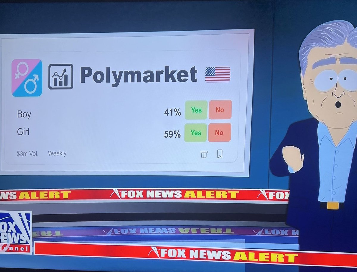 thenarrator's tweet photo. Prediction markets will eat the world. https://t.co/Tv9tZI2OzN
