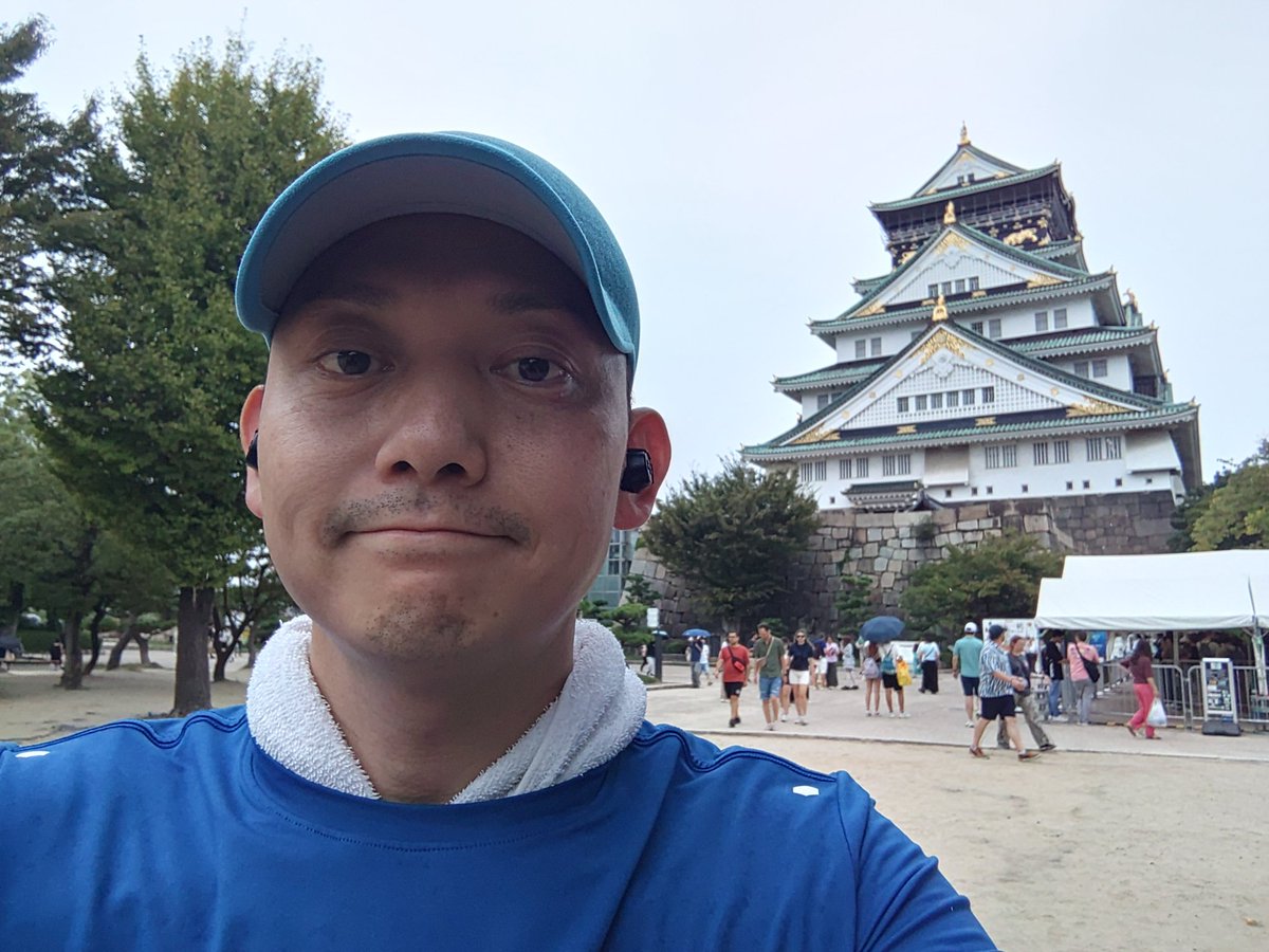 大阪城ラン🏯💨

素晴らしいコースでした✨