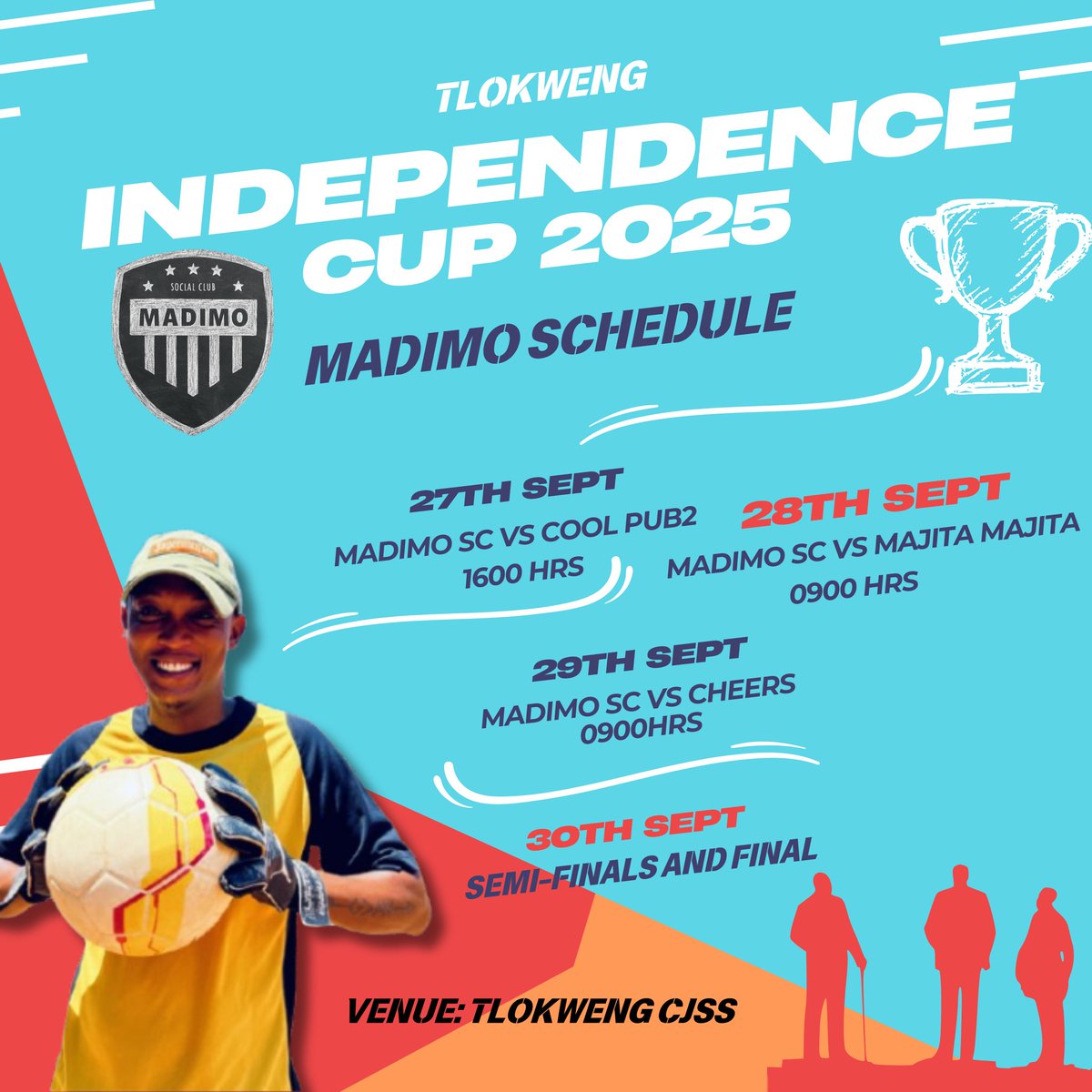 Plans for the holidays? Re bonwa ka 10Pula ko Tlokweng CJSS.. Re isa lobebe ko bathong, rona re tla bowa ka Trophy le gold 👏🏽 🇧🇼