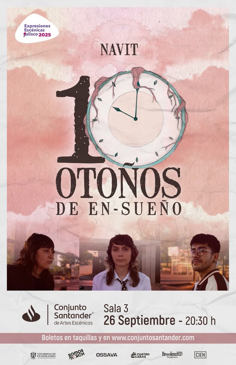 🍁 10 años de sueños convertidos en música.
<a href="/Navitband/">Navit</a> llega con un show íntimo y poderoso que combina amor, nostalgia, alegría y energía en cada acorde al <a href="/ConjSantander/">Conjunto Santander</a>
📅 26 de septiembre – Una noche para sentir y cantar juntos.
🎟️ Entradas disponibles en