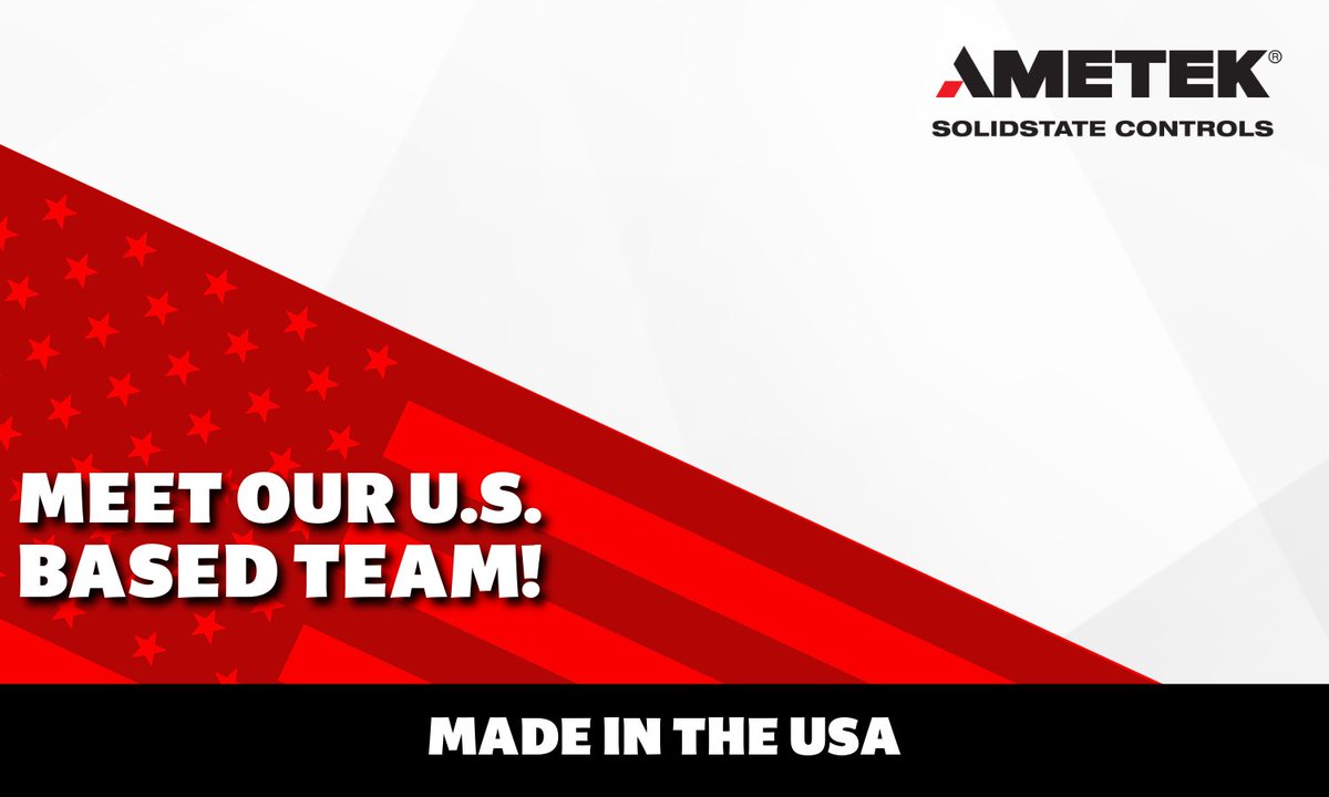 AMETEKSCI's tweet photo. Meet our AMETEK Solidstate Controls US team! Each month we're going to be featuring one of our team members, and we're kicking it off with Tim! https://t.co/0jdHIxupCC