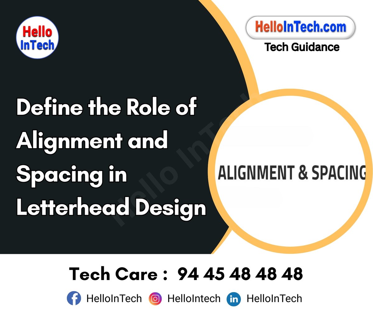 HelloIntec13514's tweet image. Define the role of alignment and spacing in letterhead design

If you would like more information, please visit the page.
hellointech.com/define-the-rol…

#letterheaddesign #designprinciples #alignmentmatters #spacingindesign #visualhierarchy #professionalbranding #typographydesign