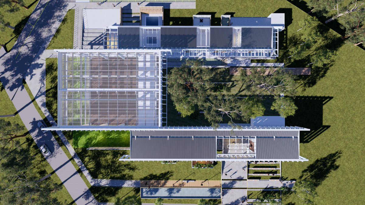 Estas son las imagenes de los renders del diseño arquitectónico de la sede del Centro de Alto Rendimiento del <a href="/cdtolima/">Club Deportes Tolima</a>, cuya primera piedra se colocó en la mañana de hoy, 24 de septiembre.