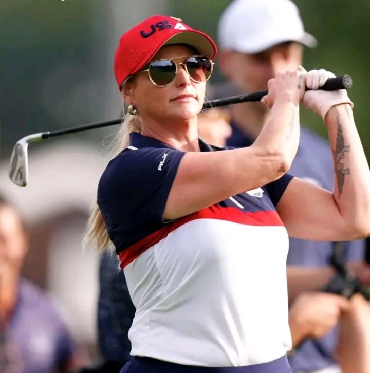 mlambertdirect's tweet image. Actin' Up at the Ryder Cup. Go Team USA! 🇺🇸