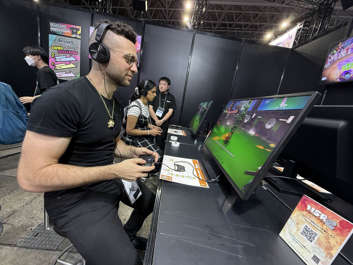JamesLandino's tweet photo. NSR 2 Tokyo Game Show !! 

We are so back 🤙 https://t.co/rTLmdwxkqA
