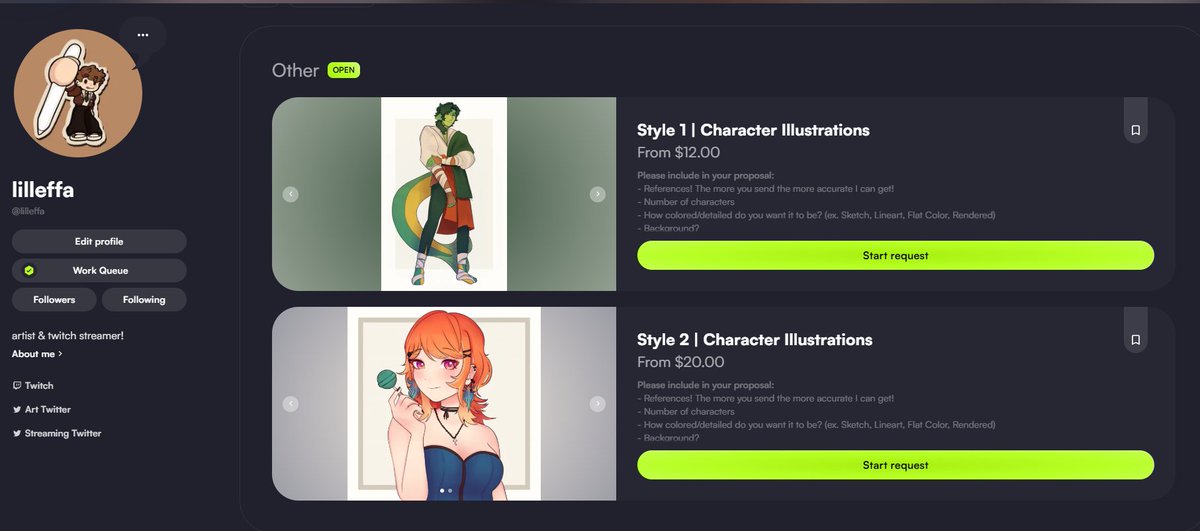 LilleffaPosts's tweet image. MY VGENS ARE NOW SET UP ON VGEN!! come commission me/ask about possible commissions
vgen.co/lilleffa