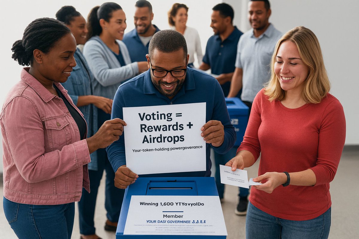 TriaiFun's tweet image. 🗳️ Earn While Voting (EWV)

Voting = Rewards + Airdrops

Your participation powers governance ✨

👉👉 triai.fun

#DAO #TrinityDAO #Voting #Cryptonews #CryptoCommunity