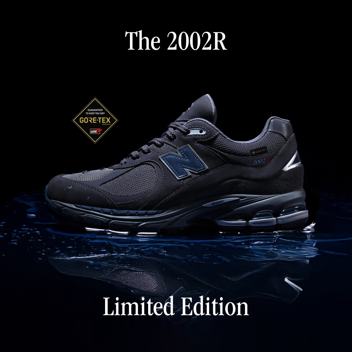 New Balance ニューバランス M2002 RXG ゴアテックス 2025年 リストック】GORE-TEX × New Balance M2002 RXD “Black