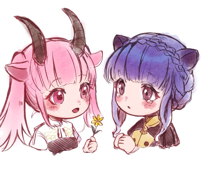 これはアイベックスルダちゃんとタスマニアデビルンヌちゃん