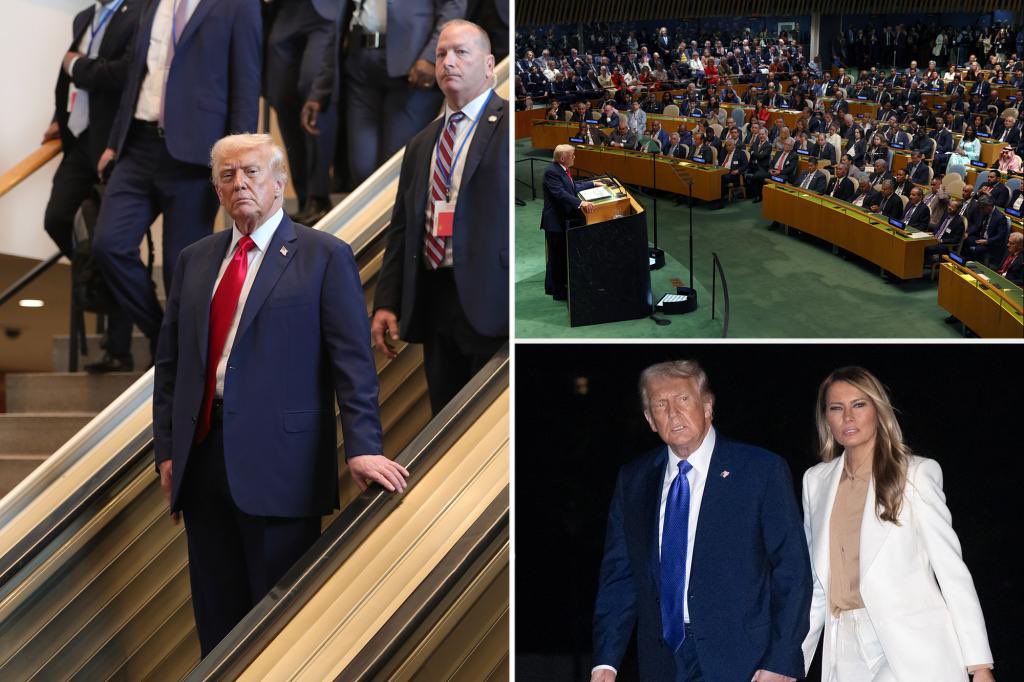 🚨Alert: President Trump states UN staff sabotaged escalators and his teleprompter in attempt to embarrass him! Trump says it was ‘absolutely sabotage!’ – calls for arrests of UN staff!!