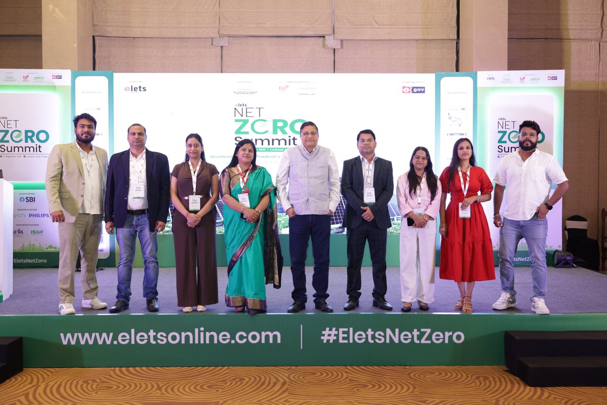 egovonline's tweet image. Elets NetZero Summit, Lucknow – 11th September

Kudos to the Elets Team members who successfully organised the Elets NetZero Summit on 11th September in Lucknow. 

#EletsNetZeroSummit #SustainableEnergy #GreenInitiatives #NetZeroGoals #PolicyAndInnovation #EletsTechnomedia