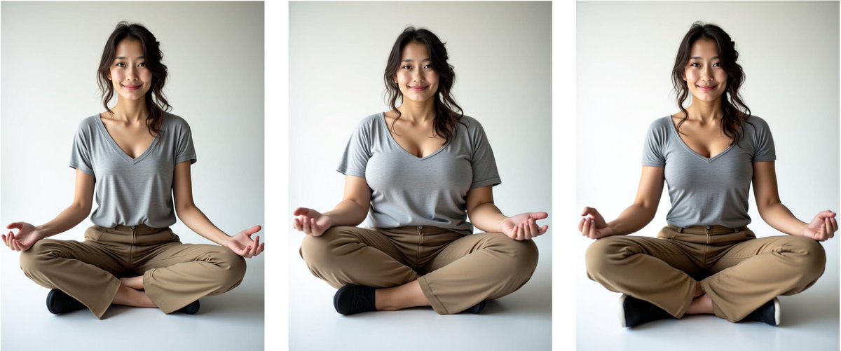 ArjunFastCode's tweet image. #ChangeLing18K: Comprehensive shape editing dataset featuring identity-preserved transformations. Identity initialization via #FLUX.1 and licensed imagery, followed by #PuLID-based synthetic body shape generation maintaining facial consistency.

🔗 research.fastcode.ai/odo
📄…