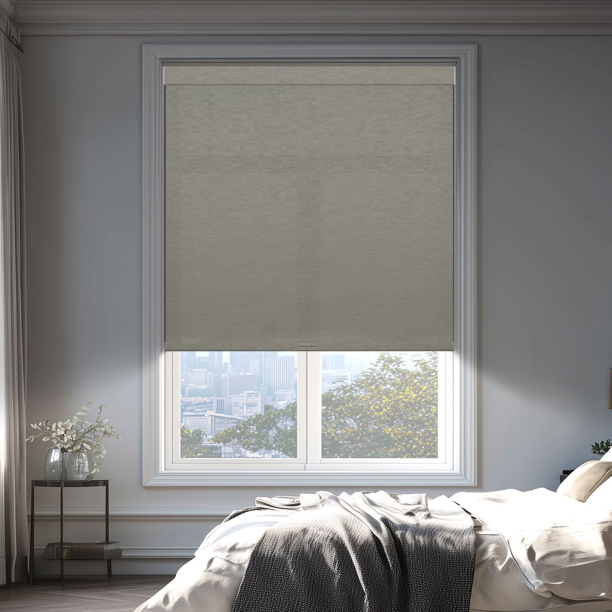 hestiablinds's tweet image. Embrace soft natural light and maintain your privacy with our Light Filtering Natural Linen Roller Shades. The airy linen texture gently diffuses sunlight, creating a warm, inviting glow—perfect for living rooms, kitchens, and cozy corners. 

#LinenShades #LightFiltering