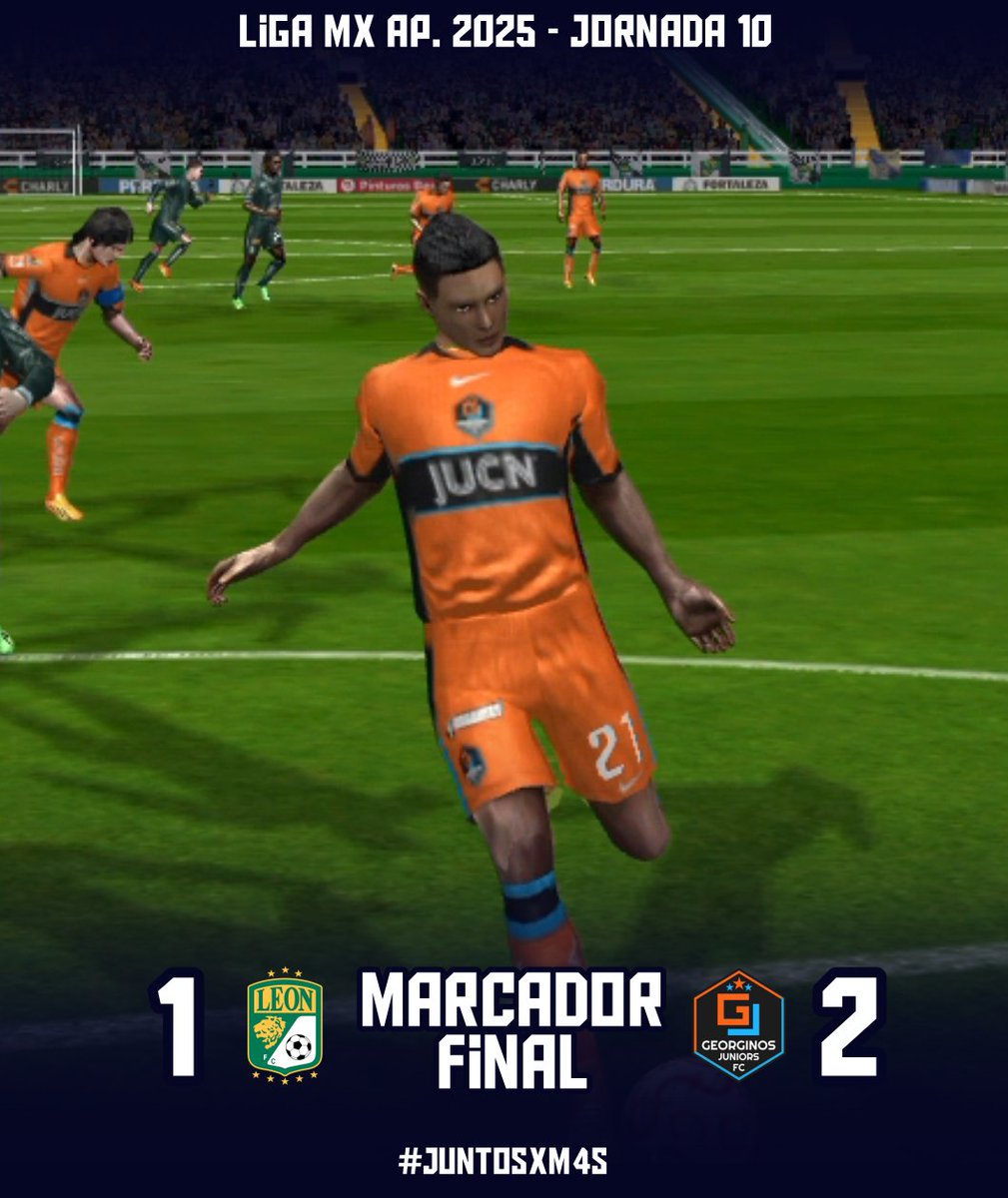 GeorginosJrs's tweet image. ⏱️ / 90+2&apos; / Final del Partido / Finalizó nuestro partido en Guanajuato hace una hora, y la Victoria es para nosotros.

#LEO 1-2 #GJS

Goles:
- Jorge Madrigal: 26&apos; ⚽
- Ángel Zaldívar: 73&apos; ⚽

Tarjetas:
- Jesús Orozco: 64&apos; 🟨

#JuntosXM4s