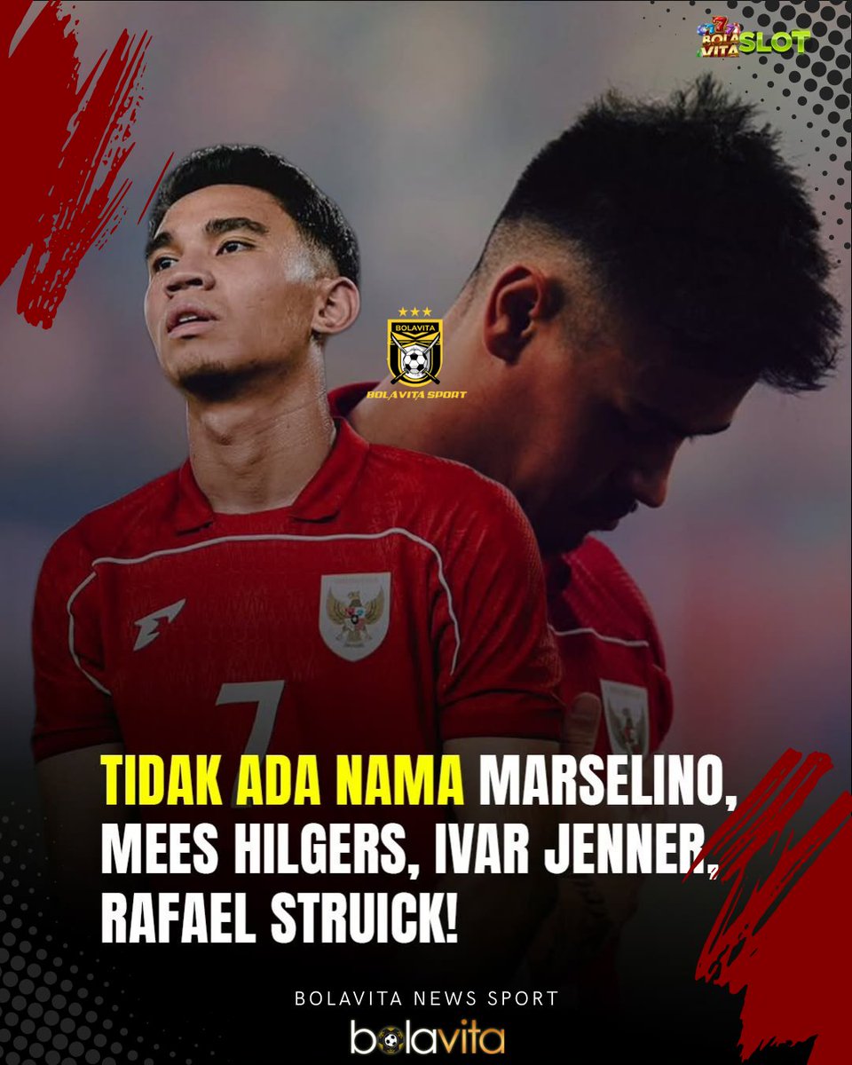 GiofaniSel3n's tweet photo. Marselino, Ivar dan Rafael harus rela kehilangan tempat di timnas. mereka tidak pernah absen sejak putaran 1 . Selain itu Mees Hilgers juga kembali tidak mendapat panggilan Patrick Kluivert saat ini.
#TodsSS26 #S25FEGoodGame #BeneranWorthIt #bolavita #bolavitaslot #Timnas https://t.co/Po4VFhOiy1