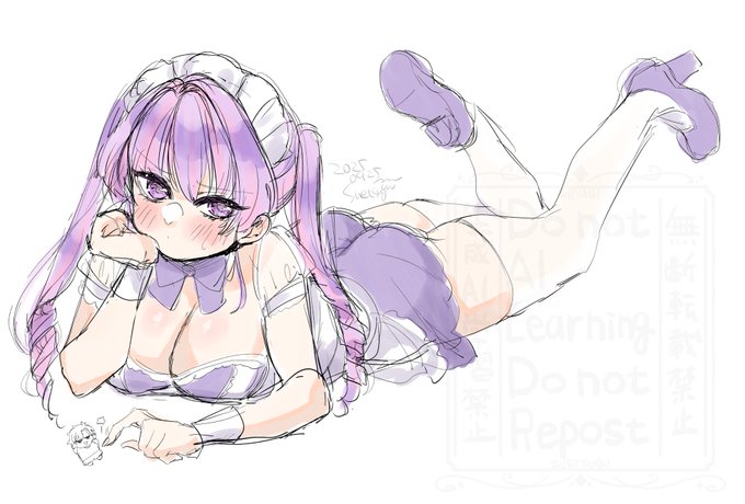 うちのこ菫ちゃん💜
らくがき 