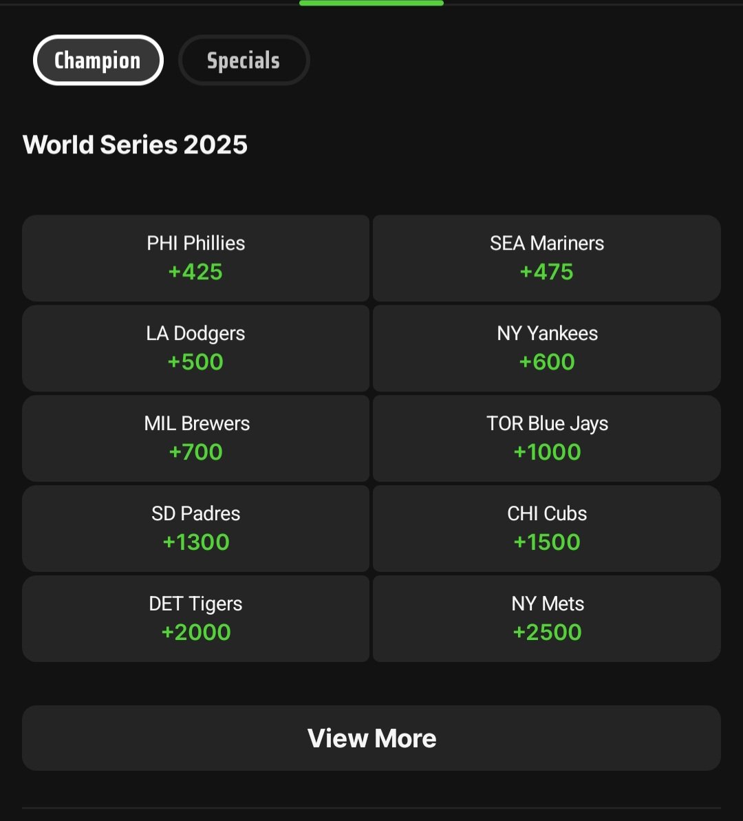 Archy Allan (@jasonjakobsen) on Twitter photo Take the Mariners? Take the Mariners?