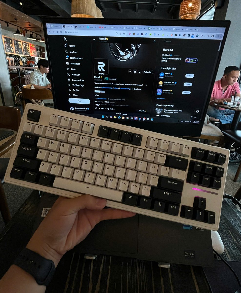 How to get it <a href="/MsEggmily/">mseggmily</a> ? I also want Recall keycaps for my keyboard too 🥲