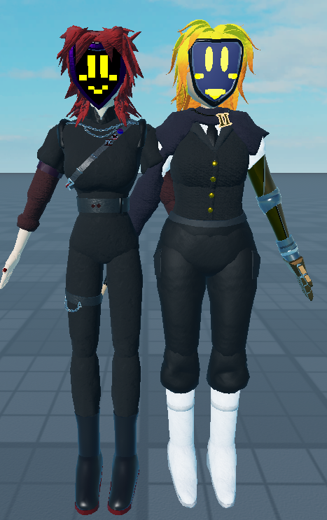 PhoenixFinch_'s tweet image. alright!
My new Sona design is done!
There is a proper difference between Shopkeeper and myself now &lt;3
I'll prob add some extra pins/chains here and there but overall this is it :D
#RobloxDev #Robloxoc
