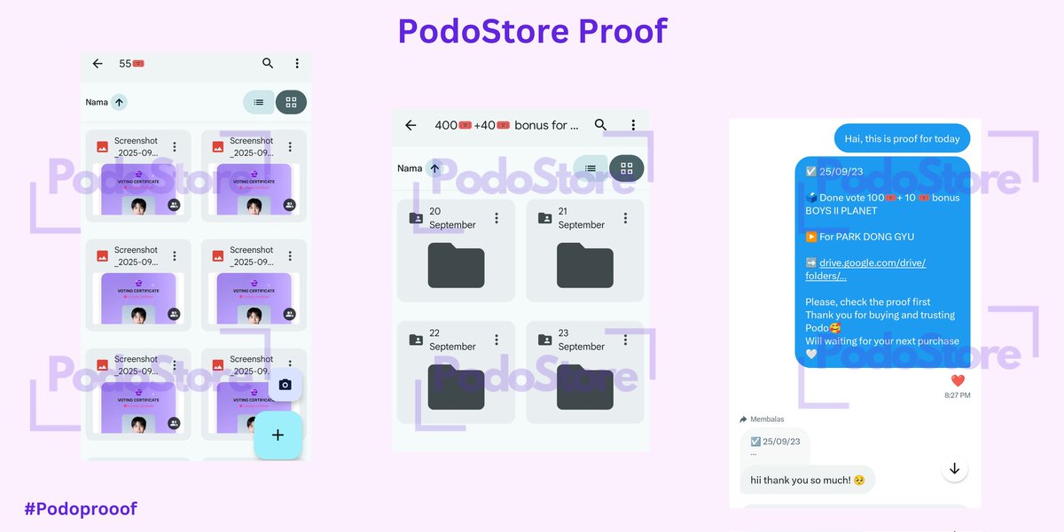 400🎟+ 40🎟️bonus BOYS PLANET II (MNET) 

SOLD✨️

🗳 for PARK DONGGYU

Purchased by @.anonymous

Thank you for purchasing and trusting Podo🤍

#podoproof