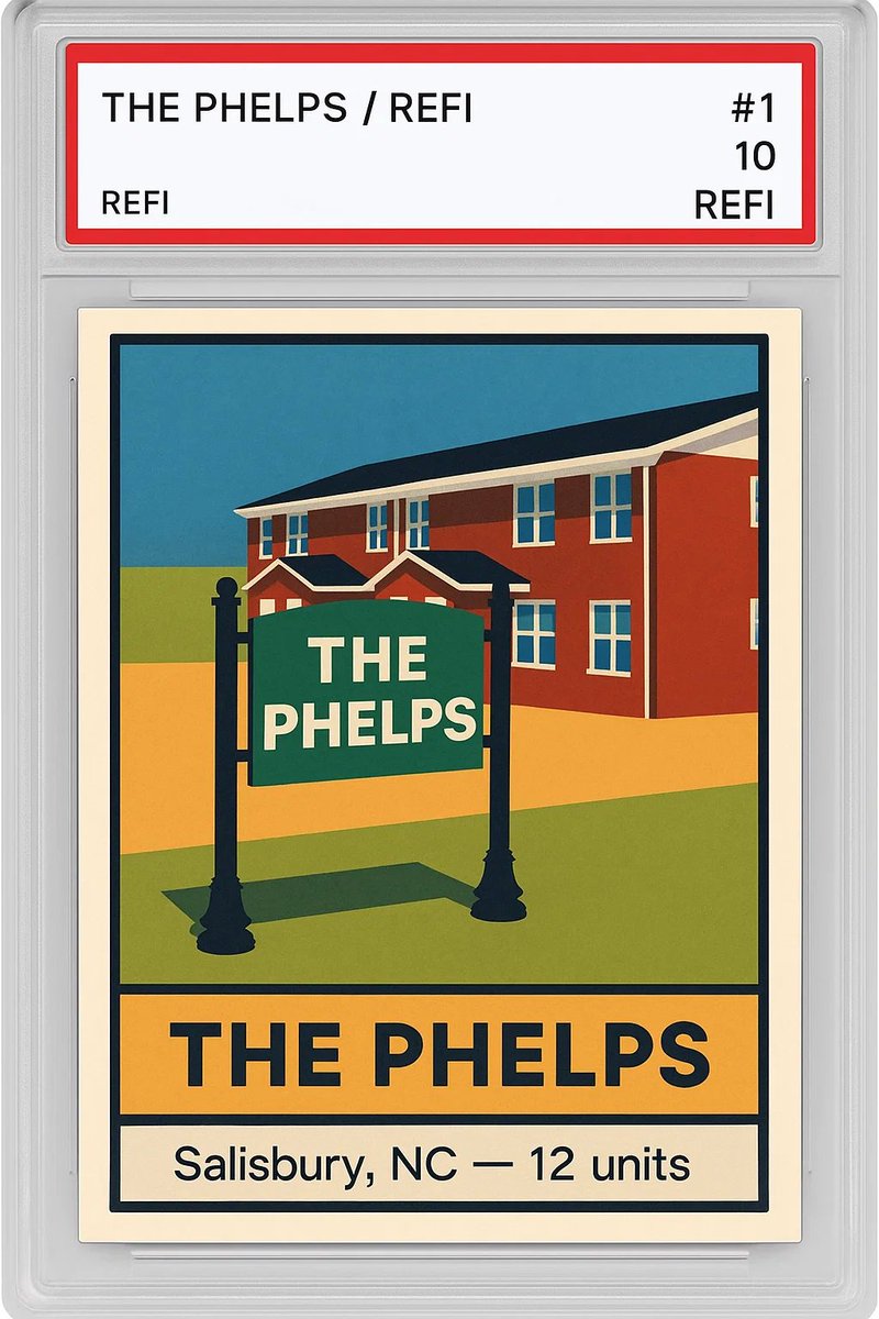 valueaddmike's tweet image. For every deal we close, refinance, or sell I&apos;m looking forward to creating baseball cards like this

Figure is a different way to celebrate