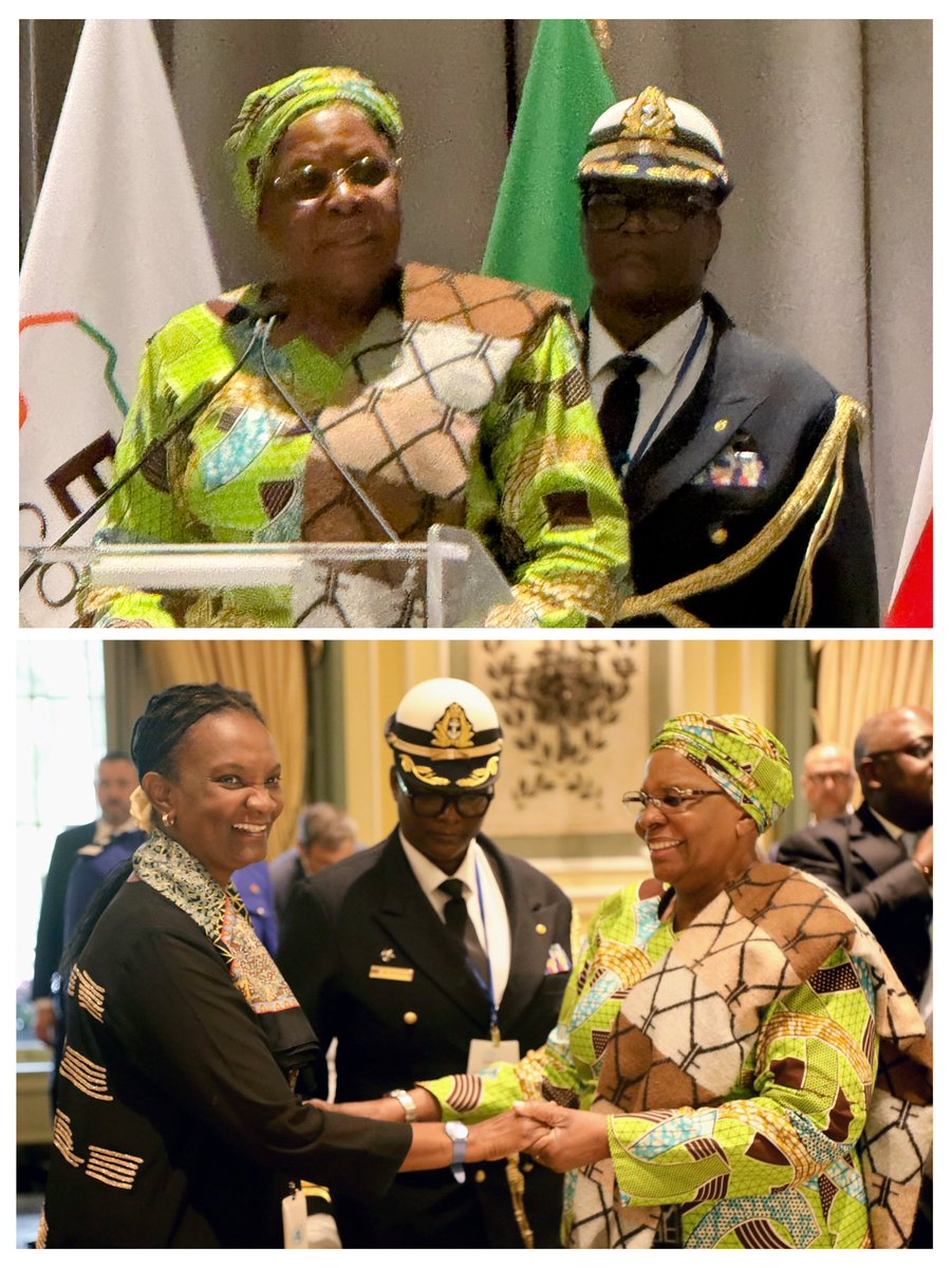 🇳🇦 “Namibia is not just a destination—it embodies inspiration and opportunity,” declared H.E Pdt Nandi-Ndaitwah at #ECAM during #UNGA80 

Her powerful remarks on health, green hydrogen, &amp; transformative partnerships for Africa’s future are inspiring. An honor seeing her again!