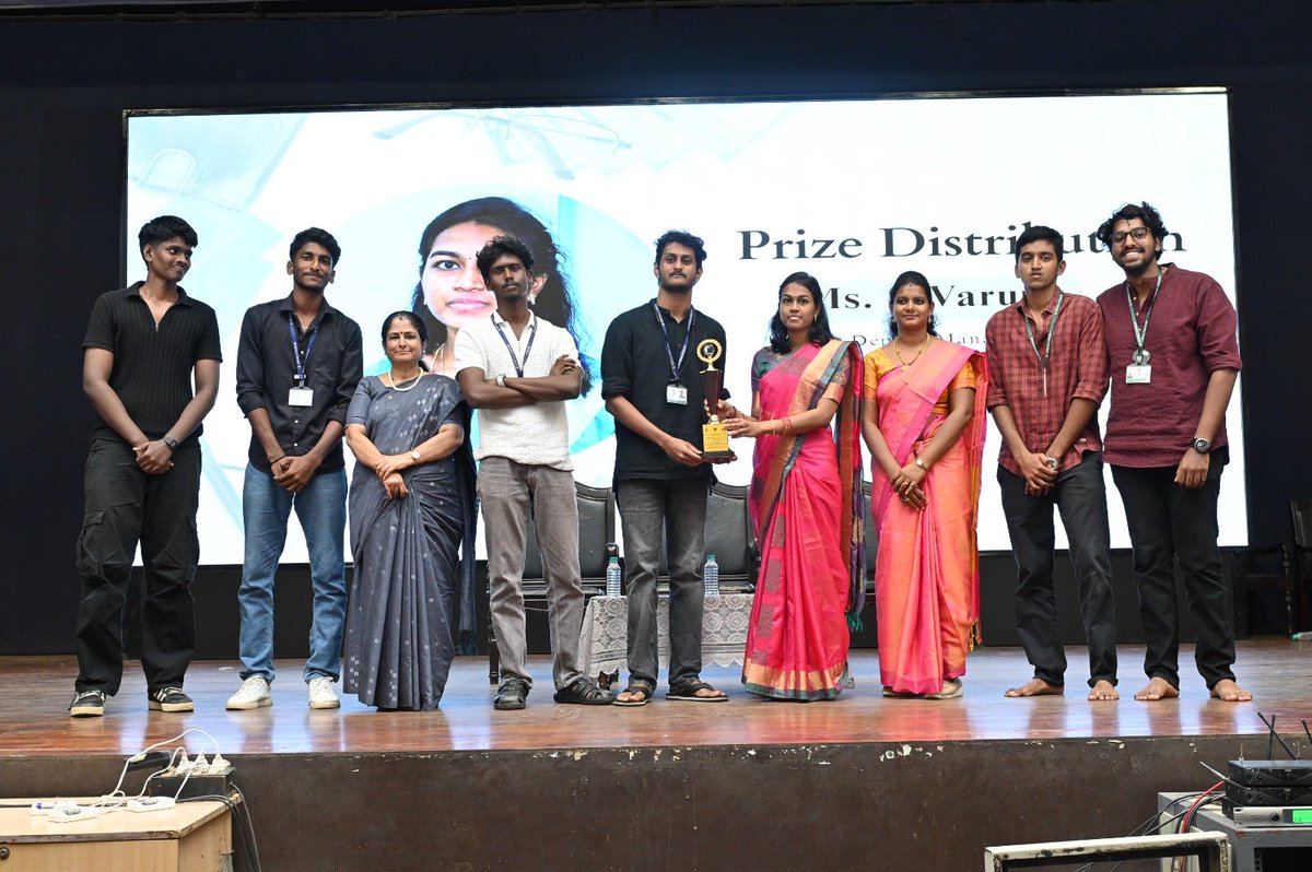 ✨ FINANCIA’25 at Ethiraj College ✨
The event featured  inspiring addresses, the magazine launch, esteemed alumnae as guests, and  a grand felicitation ceremony.
🏆 Mr. Financia – Santosh Balaji (SRM)
🥇Overall Champions – Loyola College
#Financia25 #EthirajCollege
<a href="/mike_vmm/">Mike Muralidharan</a>