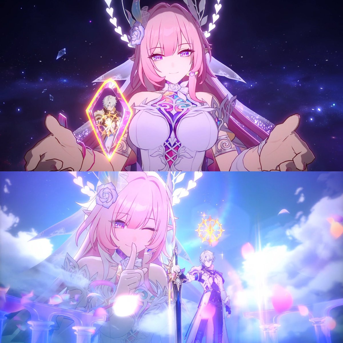 big sis supporting her lil bro 🥹