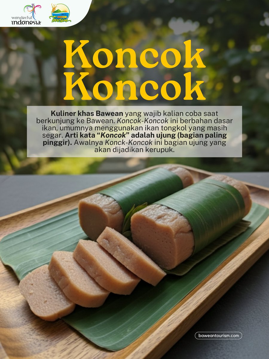 Saat ini produk Koncok-Koncok banyak dijual dalam kemasan vakum. Jadi kalian bisa membawanya sebagai oleh-oleh saat pulang dari Bawean. 

Koncok-Koncok bisa juga dinikmati dengan cara digoreng dengan kocokan telur. 

Jangan lupa nikmati dengan sambal atau petis favorit kalian.