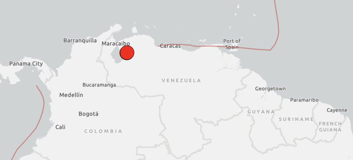 🇻🇪 | AHORA: Sismo de magnitud 6,3 sacude Venezuela.