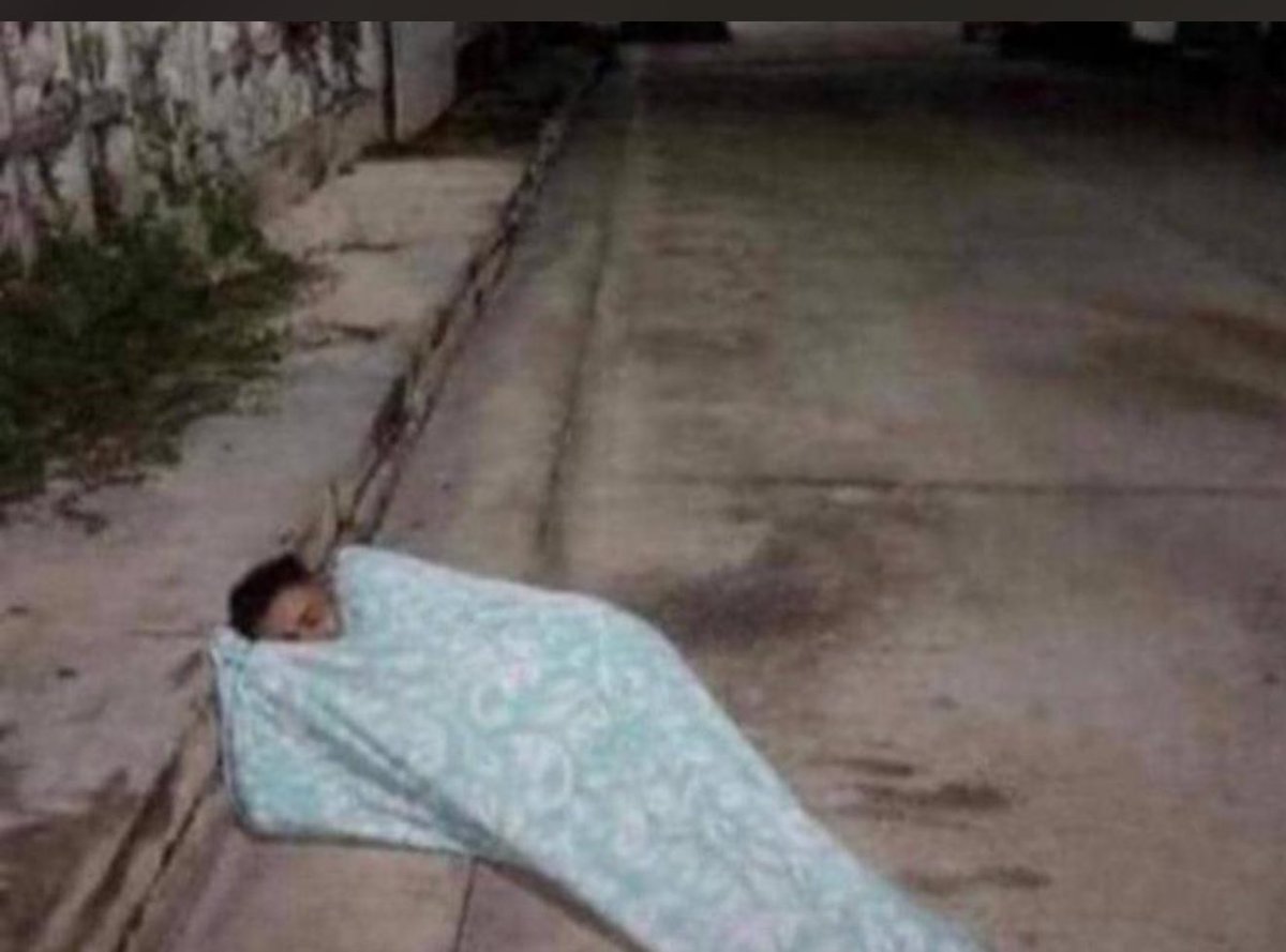 Así mucho van a dormir hoy en #Maracaibo #temblormaracaibo #Temblor