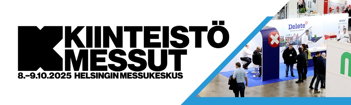 Tule mukaan Kiinteistömessuille 8.–9.10.2025! 

💡 Ilmainen ilmoittautuneille!
📍 Kiinteistöliiton &amp; Kiinteistöliitto Uudenmaan asiantuntija löydät osastolta 6r8 – kysy lakineuvonnasta ja tutustu jäsenpalveluihin.

Ilmoittaudu nyt: kiinteisto.messukeskus.com

#kiinteistömessut2025