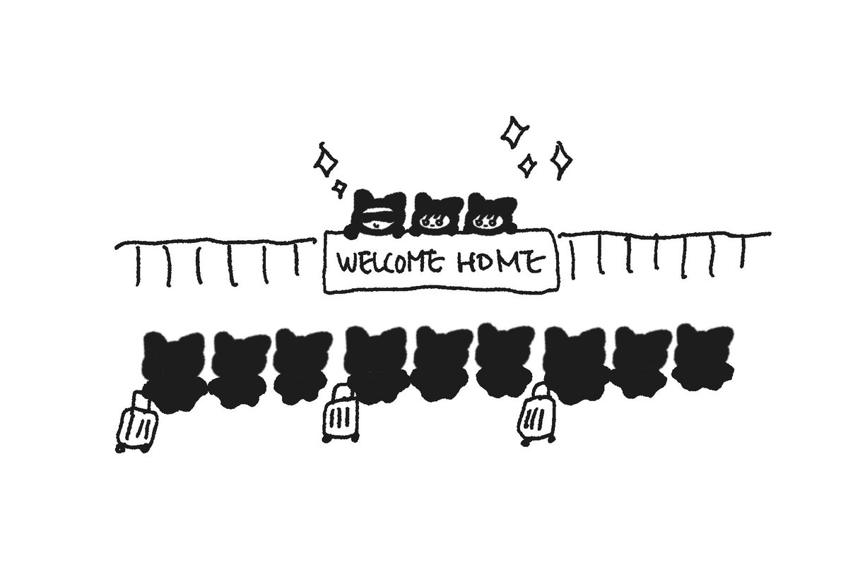 어제 트친들이랑 얘기햇는데 다 같은 배대지 써서 치미 수학여행됨. 그리고 국내에서 맞이해주는 트친의 치미까지,..