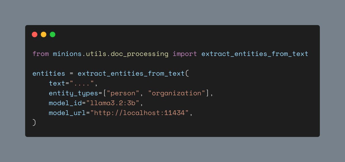 [9/24] minions daily ship 🚢

🔬 extraction utils! added a new text processing utility for extracting entities from looong documents—powered by <a href="/Google/">Google</a>'s langextract package. compatible with cloud and local <a href="/ollama/">ollama</a> models. give it a spin 👇🏽
