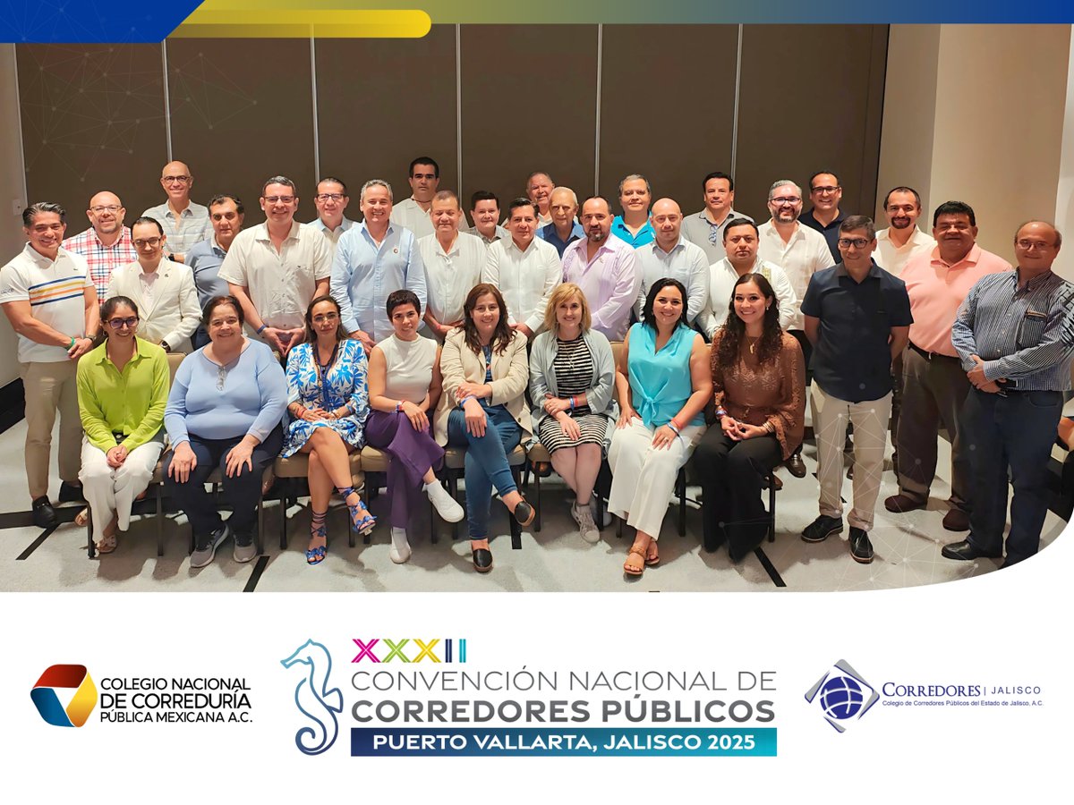 cncorreduria's tweet photo. En el marco de la XXXII Convención Nacional de Corredores Públicos 2025, se llevó a cabo la Asamblea Ordinaria, encabezada por nuestro presidente nacional, Mtro. Eduardo Manuel Ruiz Orozco Pérez.

📍 Puerto Vallarta, Jalisco
📅 Septiembre 2025

#CNCPM2025 #CorreduríaPública https://t.co/taSIVYBtpx