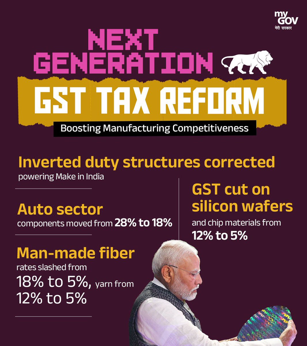 PiyushGoyal's tweet image. Reforms fueling &apos;Make In India&apos; 🇮🇳 

#11YearsOfMakeInIndia
