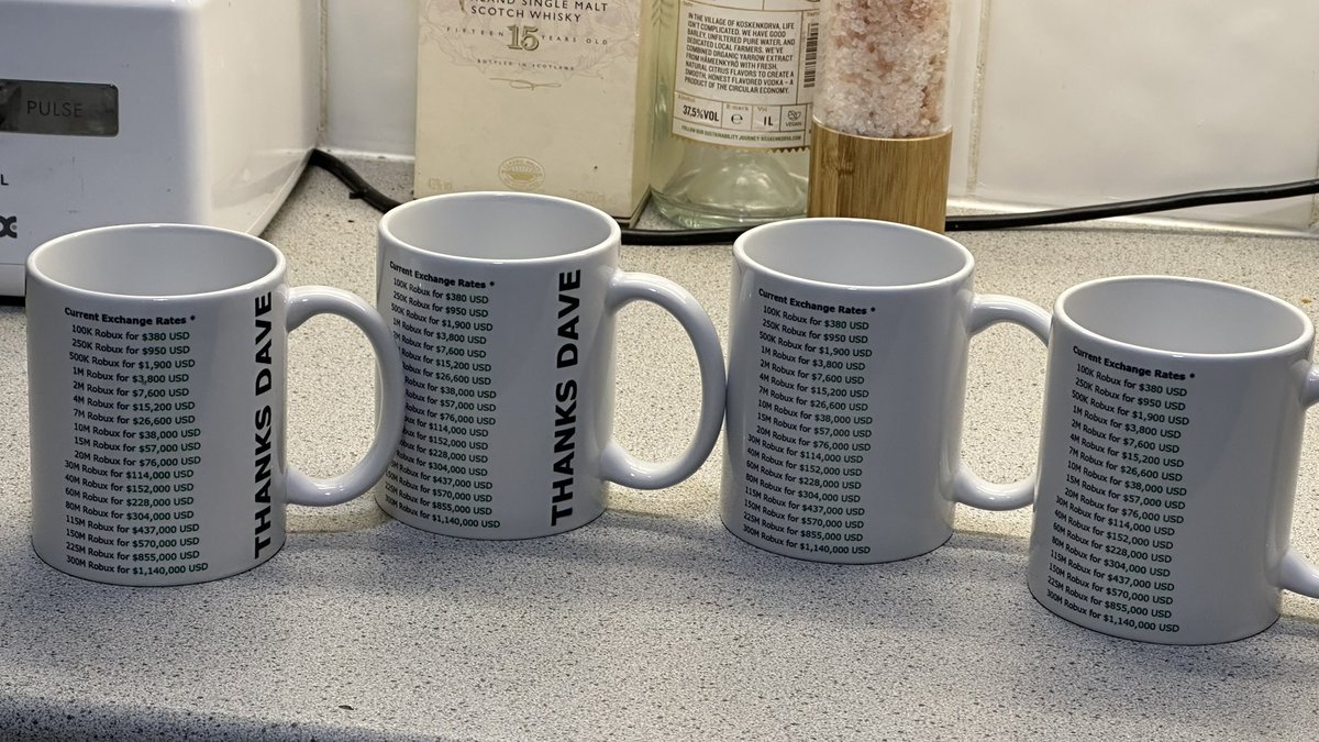 2Steady4U's tweet image. In lighter news, my DevEx mugs have arrived

#ThanksDevEx