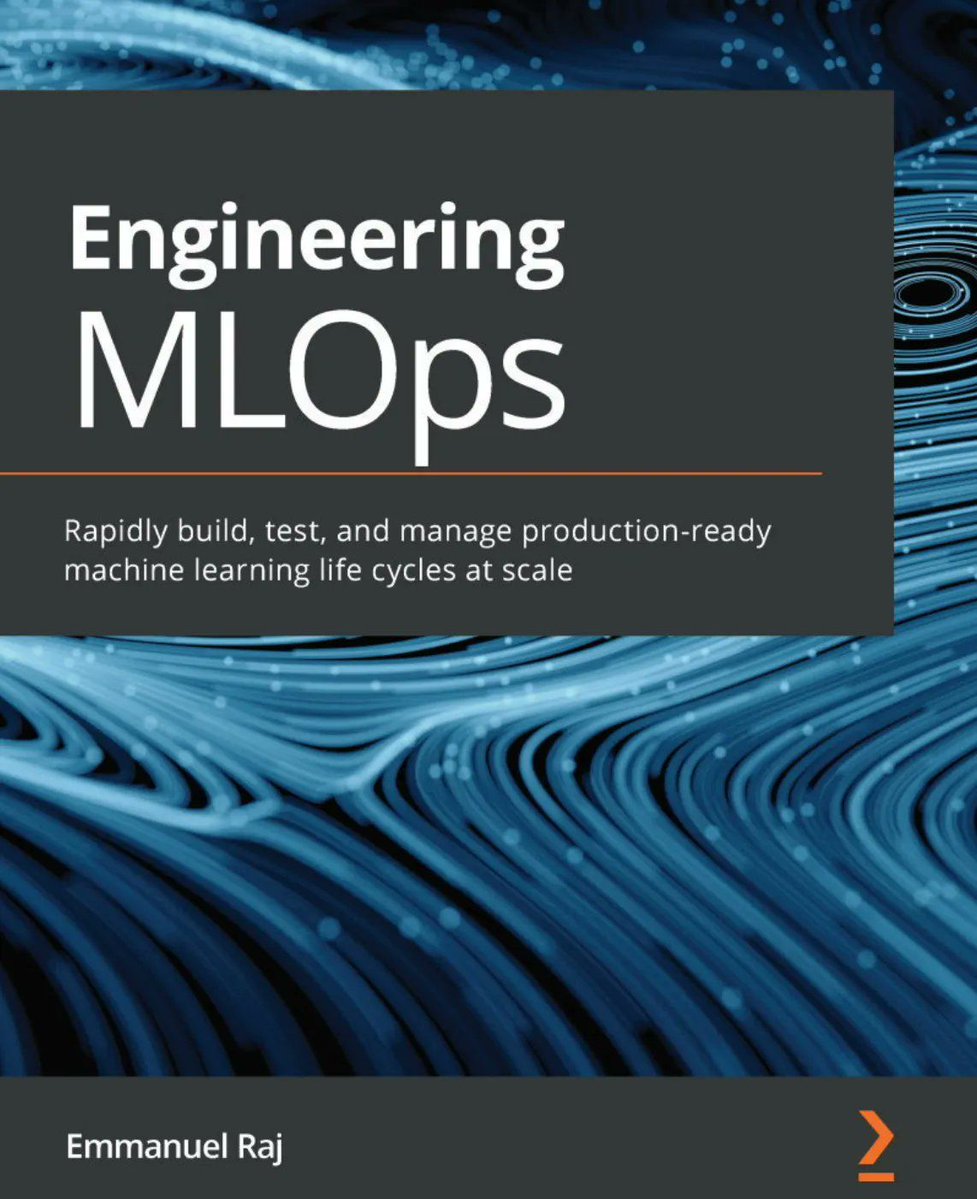 gp_pulipaka's tweet image. Top #MLOps Books to Read! #BigData #Analytics #DataScience #IoT #IIoT #PyTorch #Python #RStats #TensorFlow #Java #JavaScript #ReactJS #GoLang #CloudComputing #Serverless #DataScientist #Linux #Books #Programming #Coding #100DaysofCode 
geni.us/Top-MLOps-Books
