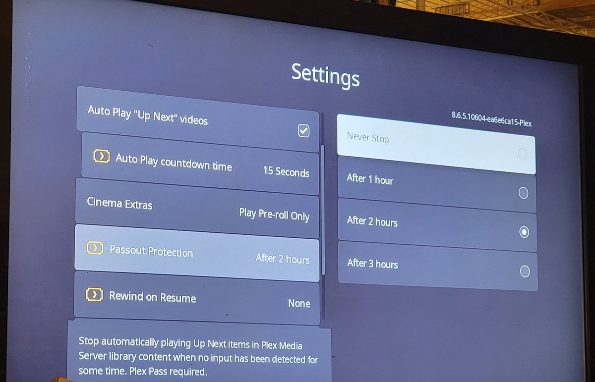 LinuxPhoneUser's tweet image. .@linusgsebastian they fixed Plex for you. Now it will continue to play forever like you asked