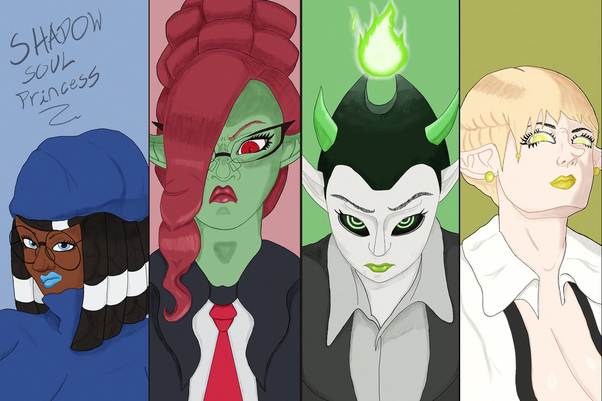 Finished my banner. Might make changes to it later, but I am happy with it right now. 
#digitalart #originalcharacter #ArtistOnTwitter #art #VisualArts