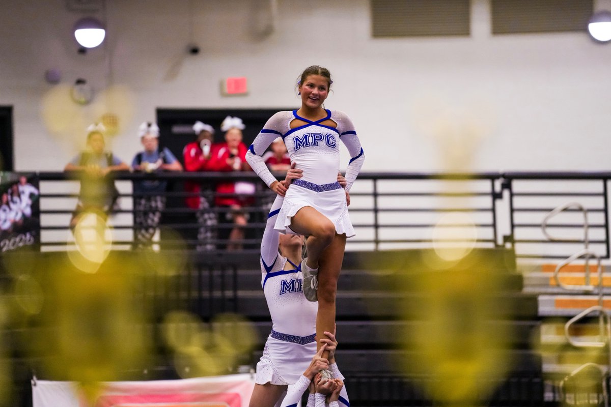MPCAthletics's tweet photo. Back to back first place trophies for #MPCCheer as they win their division at the Roswell Roundup this past weekend!
#CommitmentToExcellence https://t.co/V5pekTFDsu