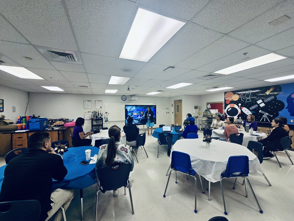 💜 Our first Eastlake Feeder Pattern M.A.S. meeting was a success! 🎉 Thank you <a href="/DSShook_ES/">Principal Chavira, Dr. Sue A. Shook Elem.</a> for hosting and to Grand Canyon University for sharing valuable resources on continuing education for parents. ☕️📚#MilitaryFamilies #EastlakeFeederPattern