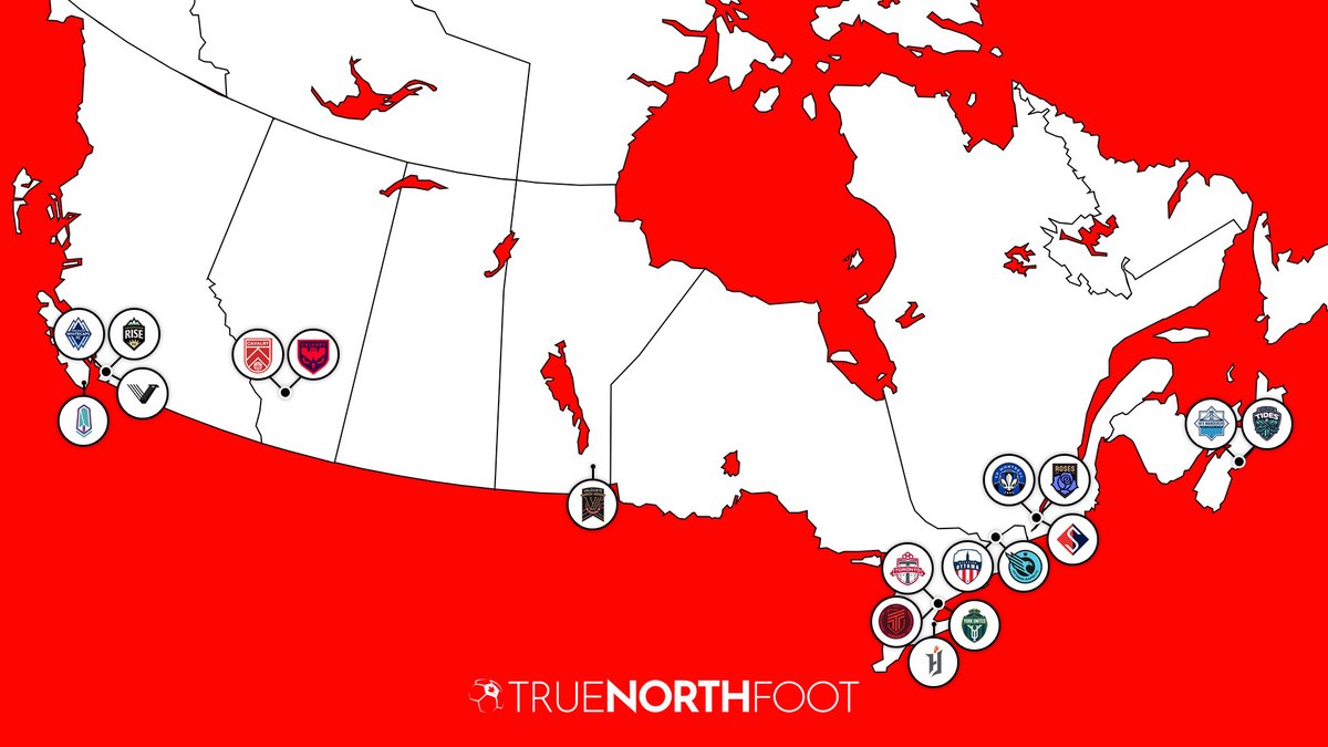 truenorthfoot's tweet image. Canadian soccer in 2026 🇨🇦⚽️🤩 #CanPL #NSL #MLS