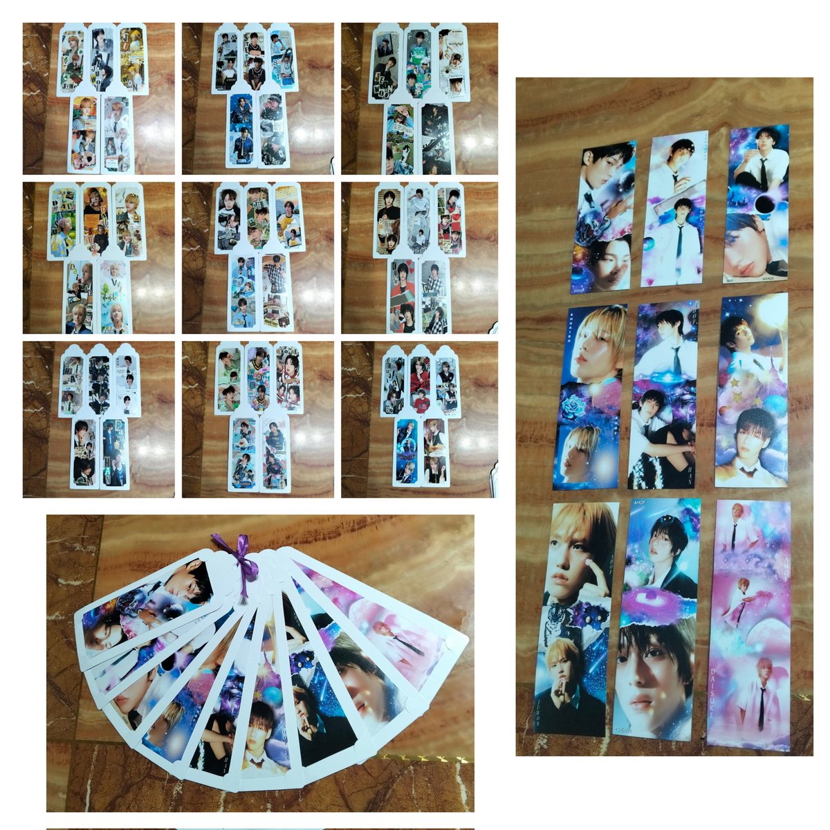 chaenified's tweet image. 📢 TO MY CO-FOHAs WHO'S INTERESTED.

✨ LOVING MY 9 STARS ! ✨

AHOF'S BY MEMBERS
"FUN-EDIT" BOOKMARK SET with holder 🔖

✅ BOOKMARK IS MADE BY HIGH QUALITY PHOTO FILM
✅ TEXTURE: MATTE
✅ HOLDER MADE BY VELLUM BOARD 
✅ LAYOUT MADE BY @chaenified

ON SALE: 

SET (5s) PER MEMBER