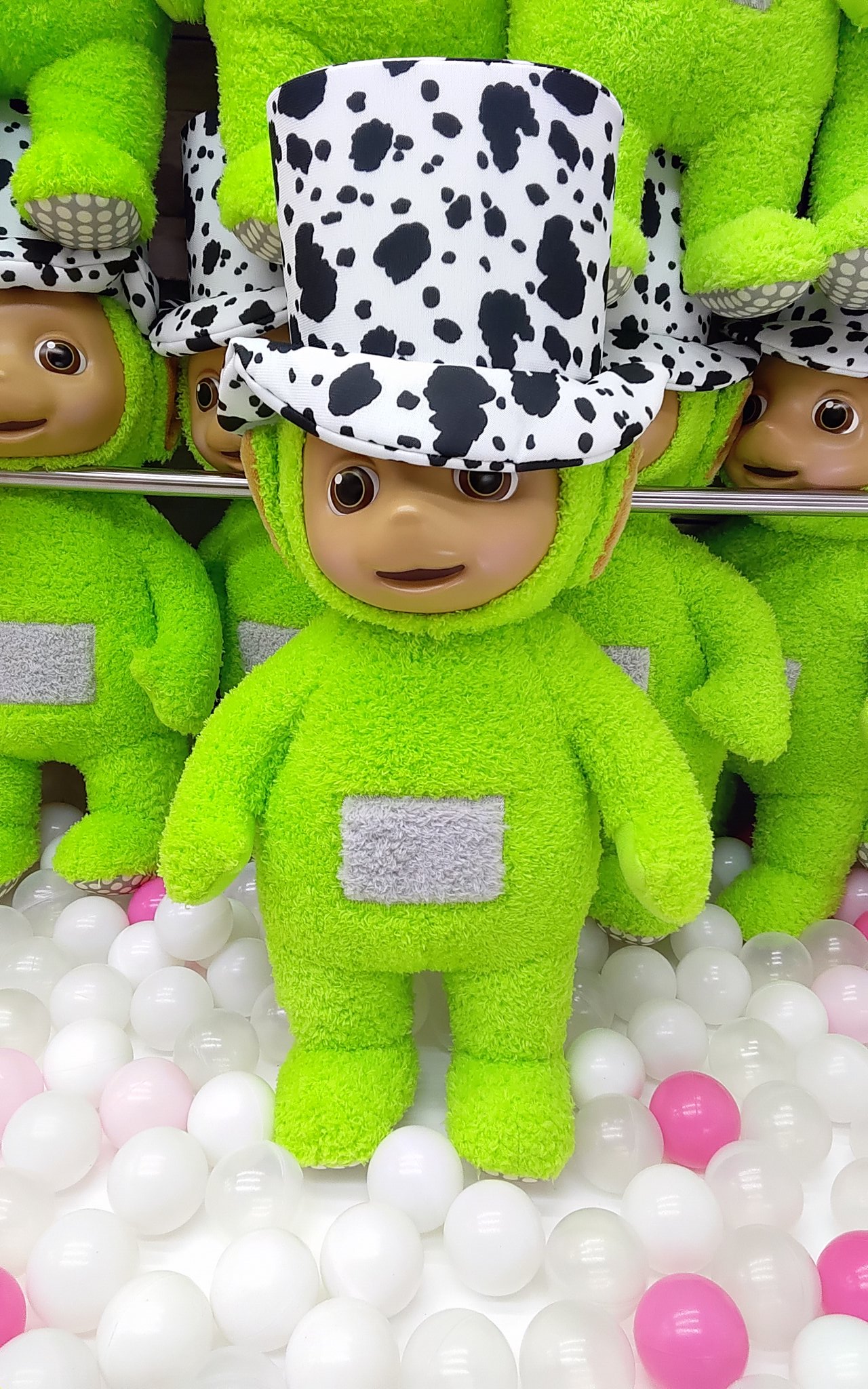 テレタビーズ　BIGぬいぐるみ　ディプシー　タグ付き 新品タグ付き】テレタビーズ デフォルメBIGぬいぐるみ3