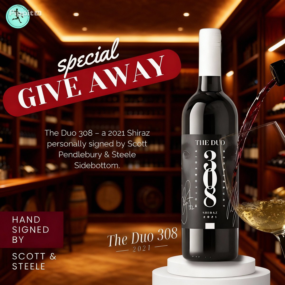 🚨 LAST CHANCE 🚨

Win The Duo 308 — a 2021 Shiraz signed by Pendlebury &amp; Sidebottom. 🍷✨

🔥 How to enter:
⿡ Follow us on TikTok
⿢ Subscribe on YouTube
👉 linktr.ee/dropunting
📺 Winner announced LIVE Sept 27, 7 PM AEST
Don’t miss history — one bottle, one winner.