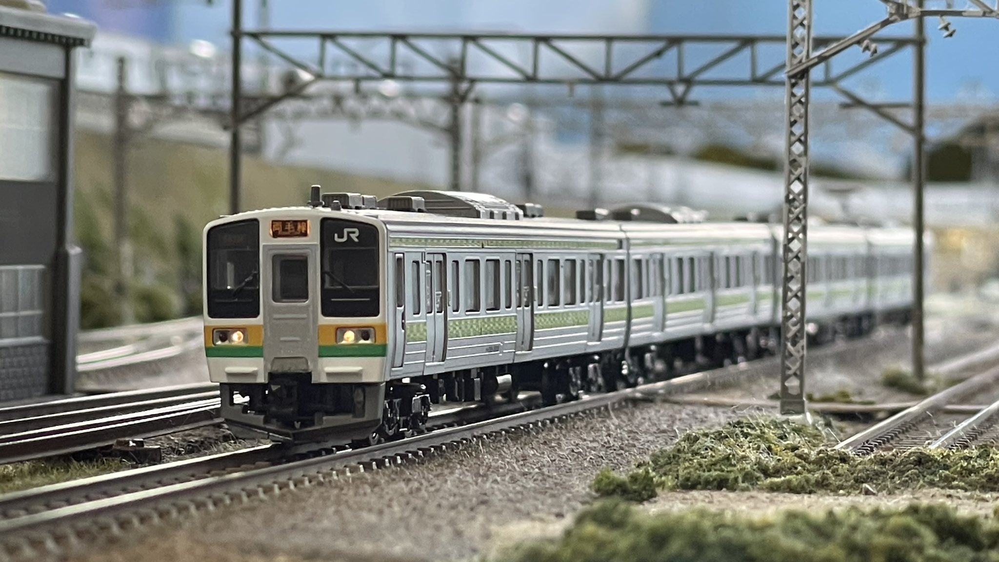 TOMIX改造品 211系電車矢絣色4両セット 【加工品】TOMIX JR211系