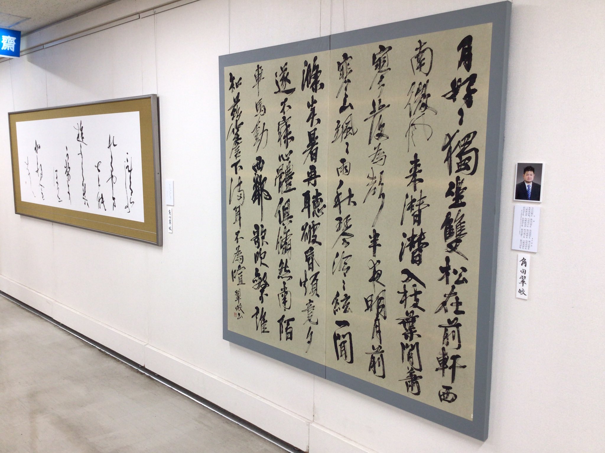 【ビンテージ 美品】書道作品　老馬之智　2点セット 頭文字D セットVol.12 舘智幸 東堂商会シビック(EK9) & 藤原拓海